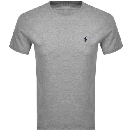 Ralph Lauren Crew Neck T Shirt Grey | Mainline Menswear